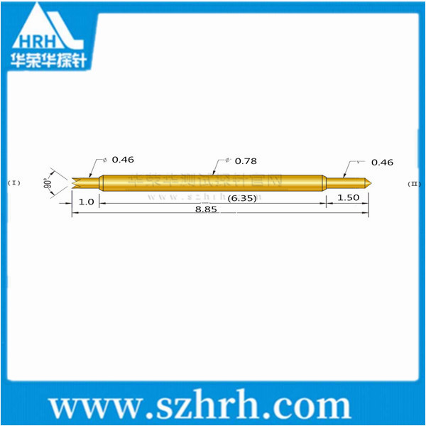 078-xx-8.8L雙頭探針