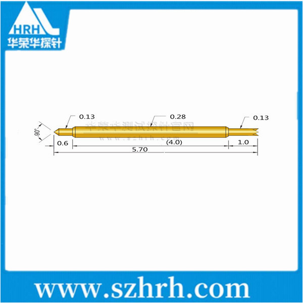 028-BU-5.7L 、華榮華雙頭測(cè)試探針廠(chǎng)家